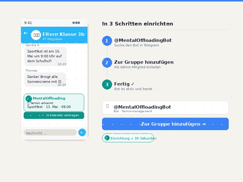 Telegram-Gruppe mit MemIQ Bot-Einrichtung in 3 Schritten
